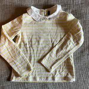 Sergent Major yellow and white striped top